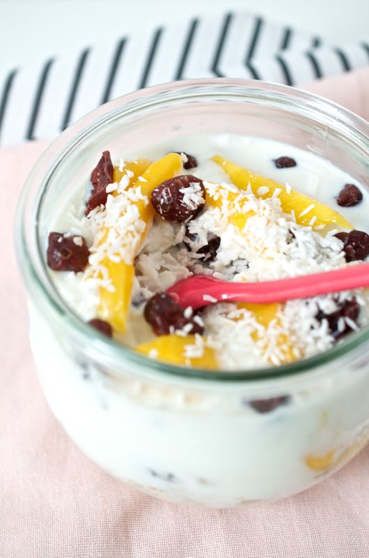 Overnight Oats Tropical Style (1)