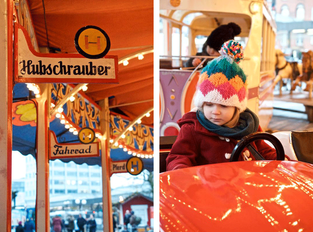 Weihnachtsmarkt-Karusell