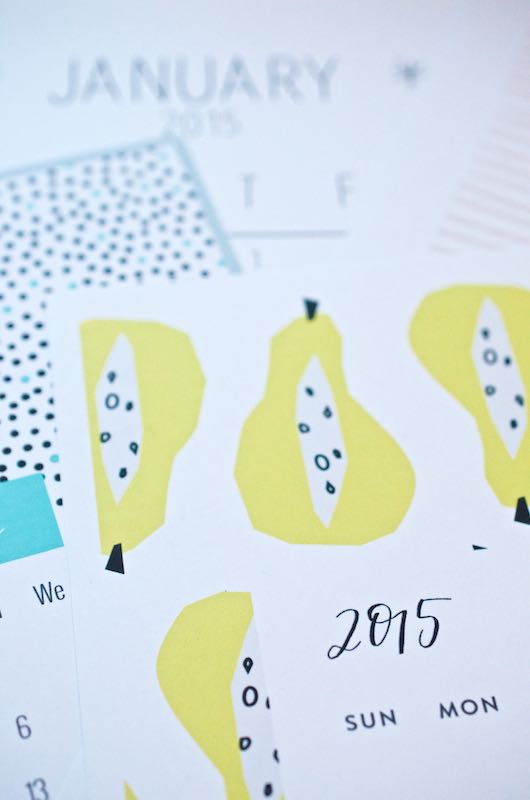 Die schönsten Kalender für 2015 | Free Printable | Pinkepank (2)