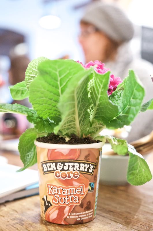 Ben & Jerry’s Ice Cream Tasting - DIY recycling Vase | Pinkepank