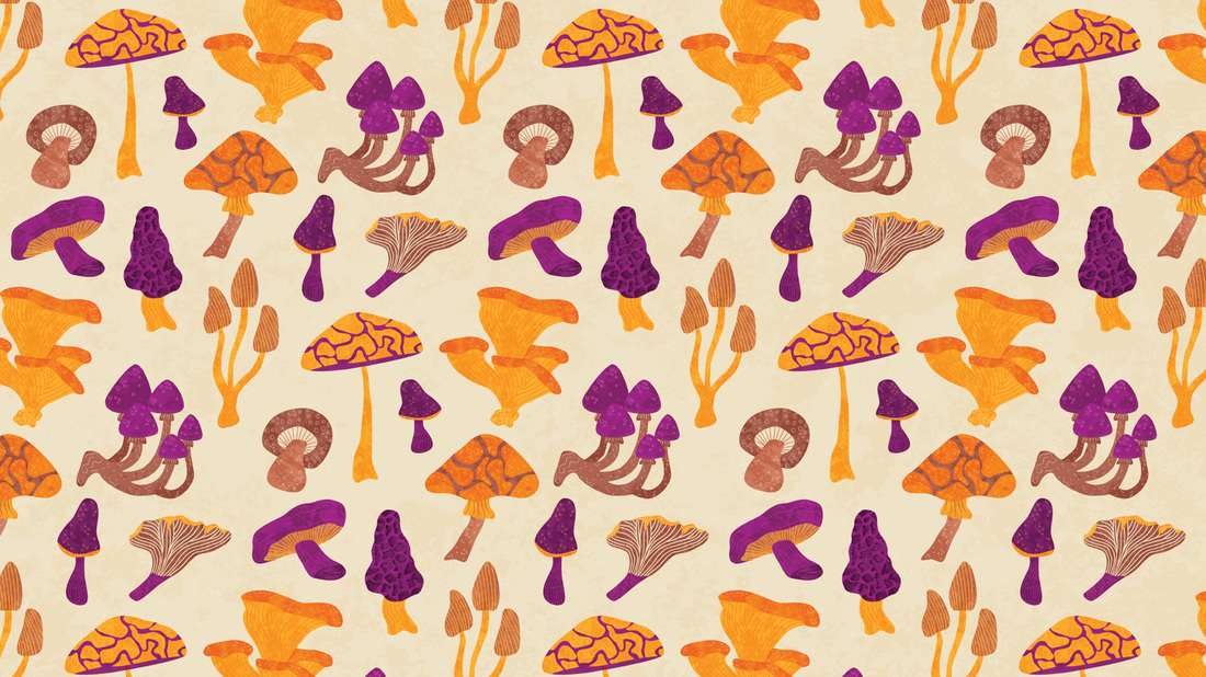 Desktop Wallpaper November 2015 Mushrooms