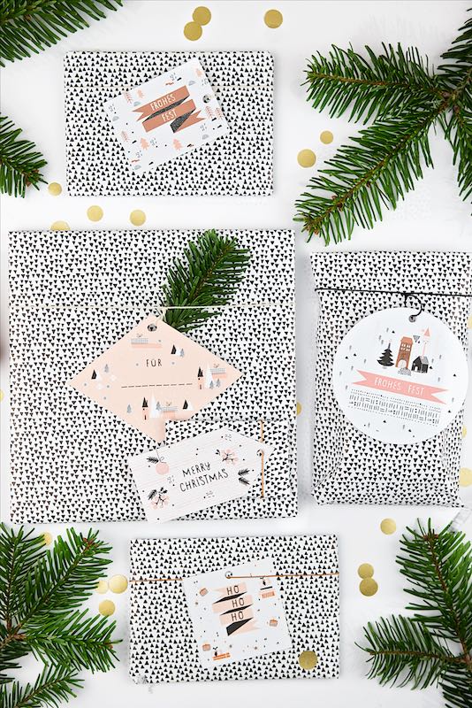 Gift Tags Geschenkanhänger Weihnachten Free Printable | Pinkepank (1)
