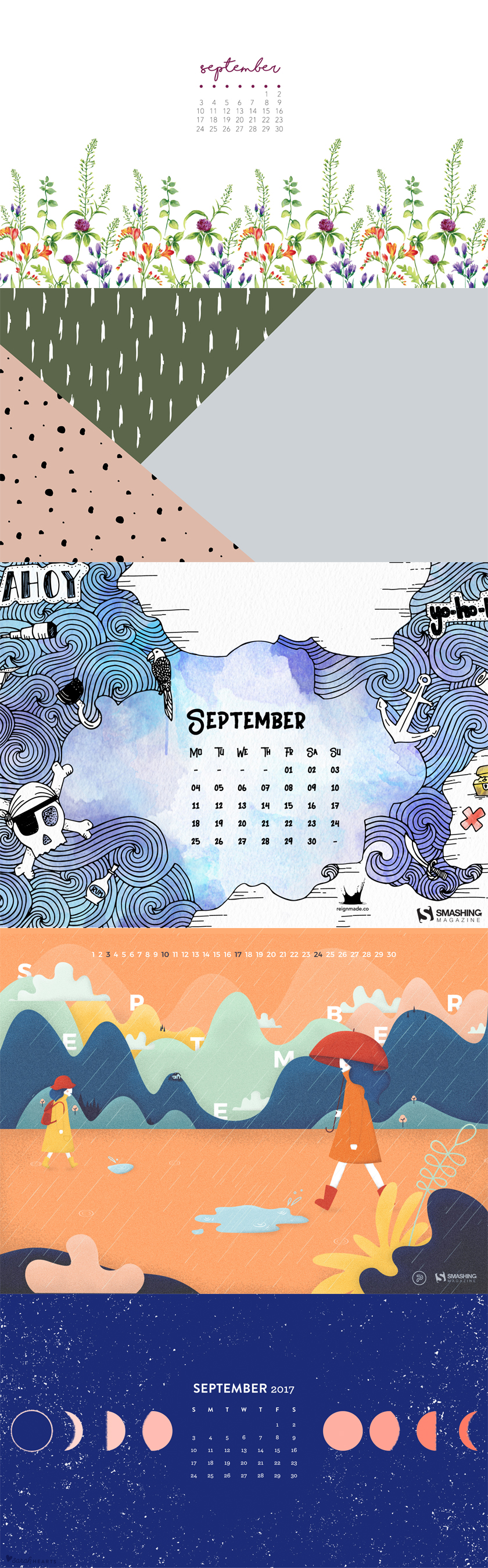 Free Desktop Wallpaper September 2017
