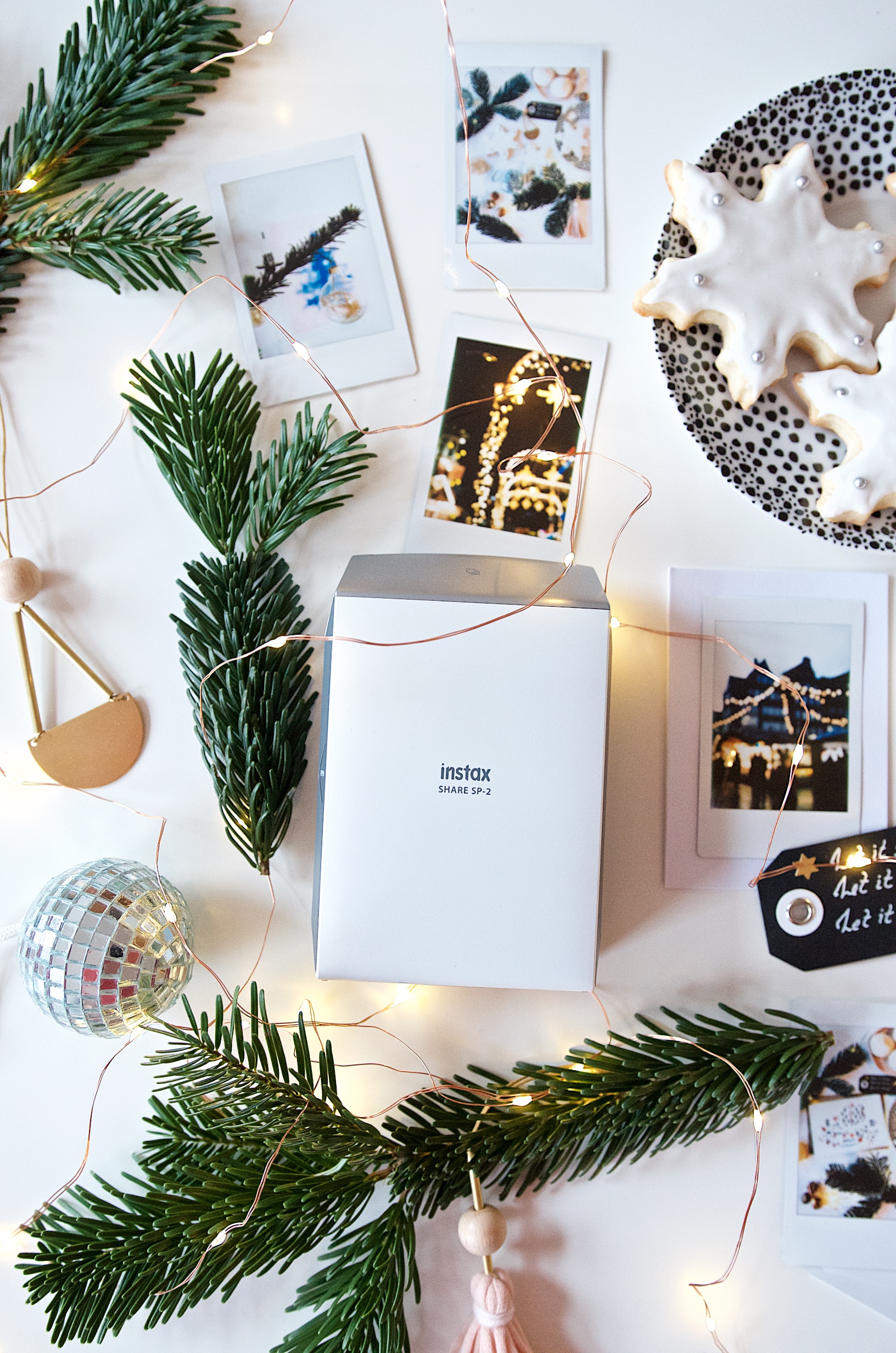 DIY Weihnachtskarten mit Instax Mini Fotodrucker 