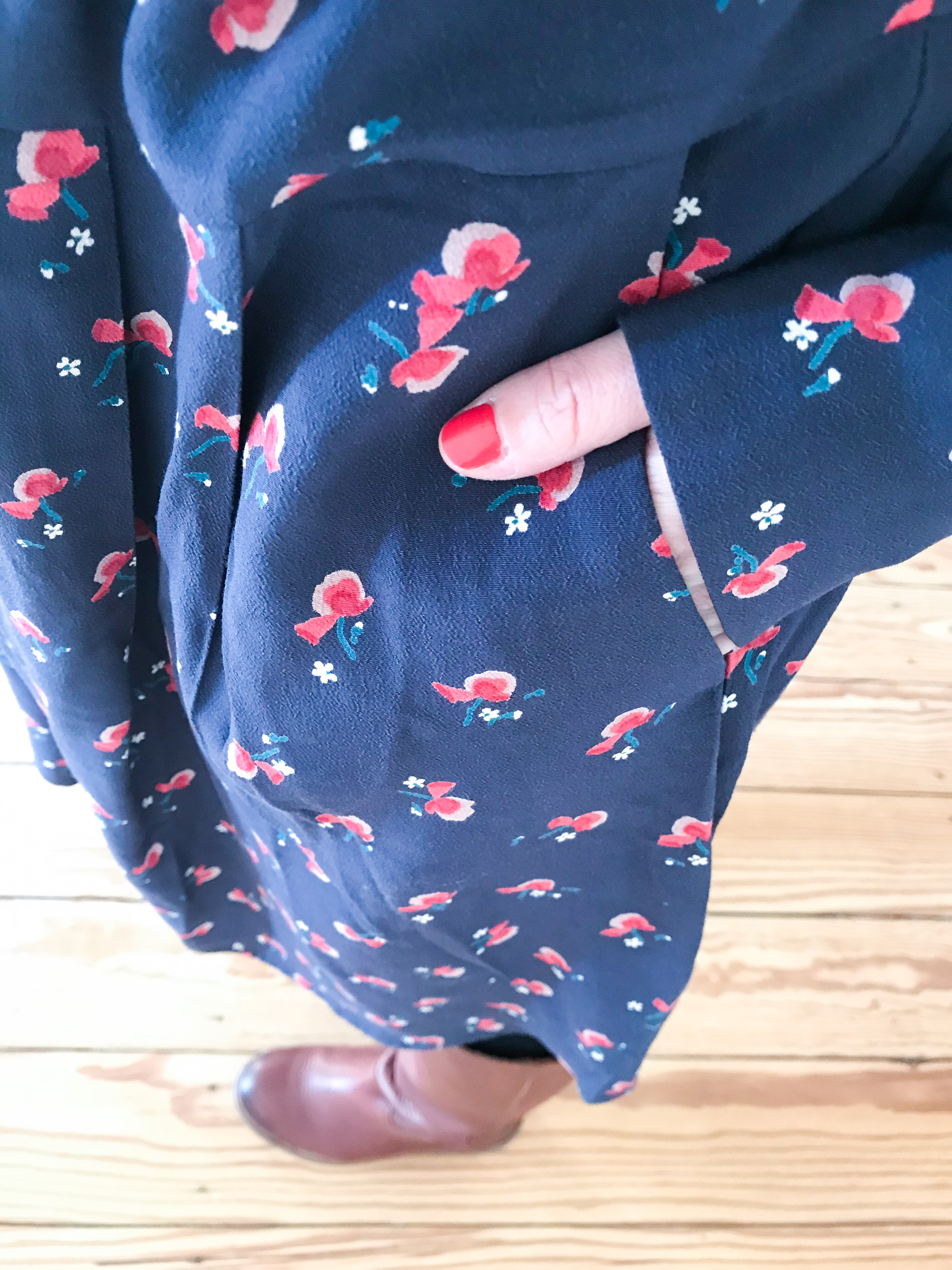 PinkepankStyle - Streublümchenkleid mit Taschen