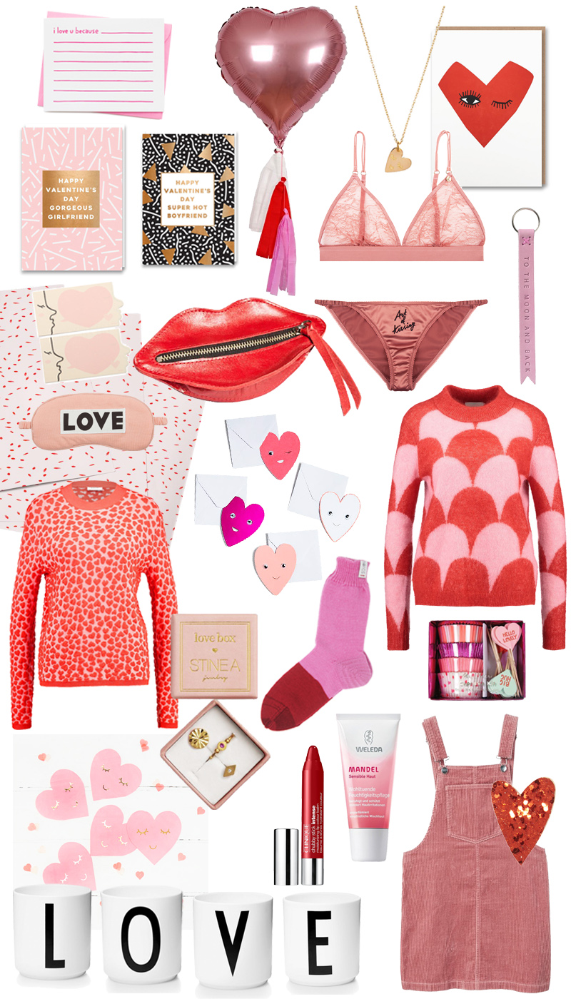 Inspiration in rosarot zum Valentinstag