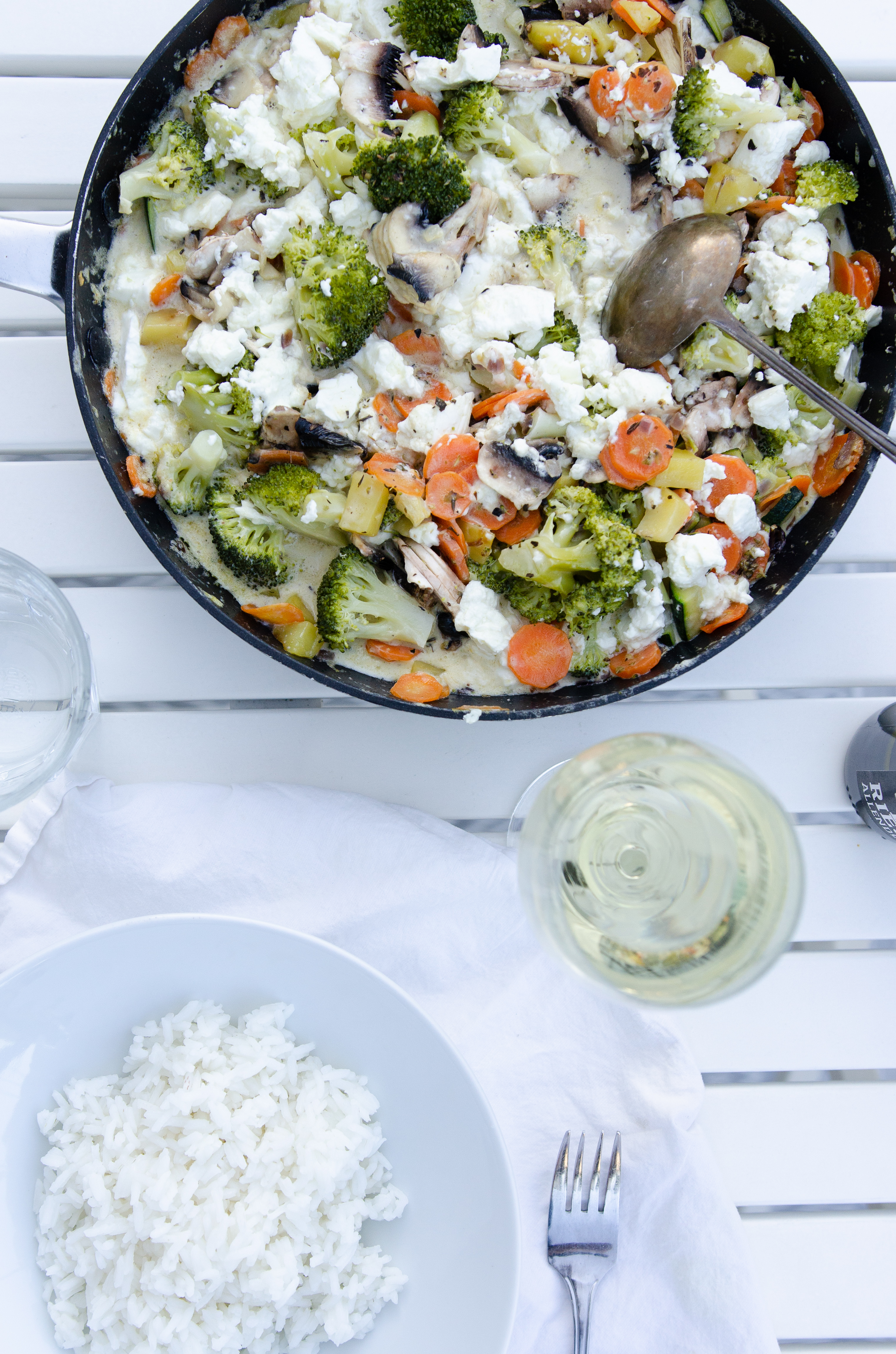 Feta-Gemüse-Pfanne - ein Rezept mit Lieblings-Gericht-Potential