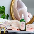Pflege in der Schwangerschaft - ob das Schwangerschafts-Pflegeöl von Weleda wirklich Dehnungsstreifen verhindert und warum es so besonders für mich ist