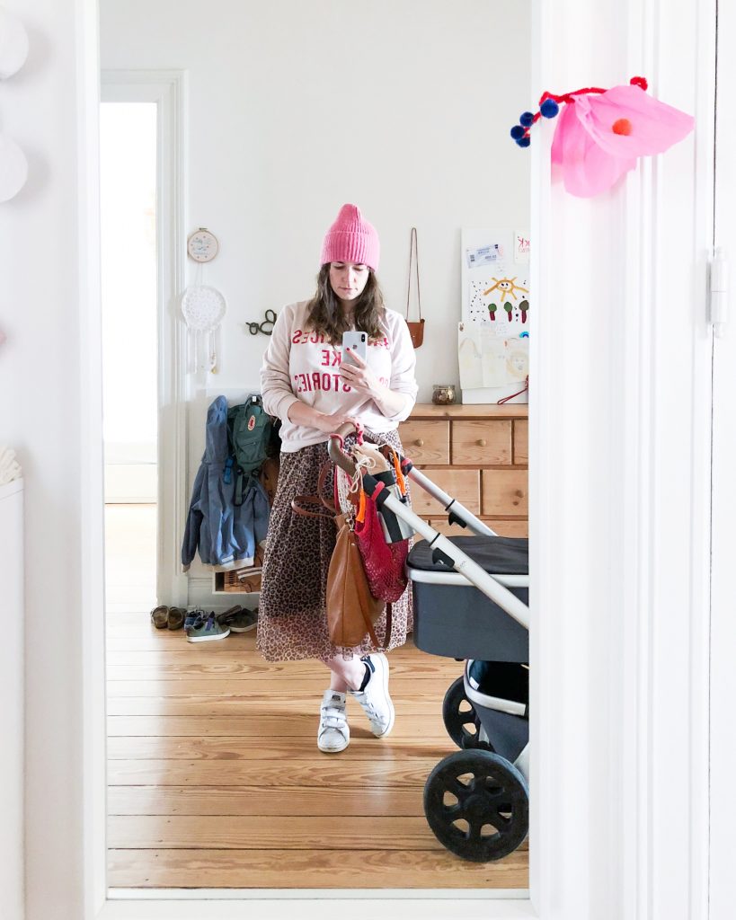 Flur Selfie Mama Outfit - Schneller und stylischer Mama Look