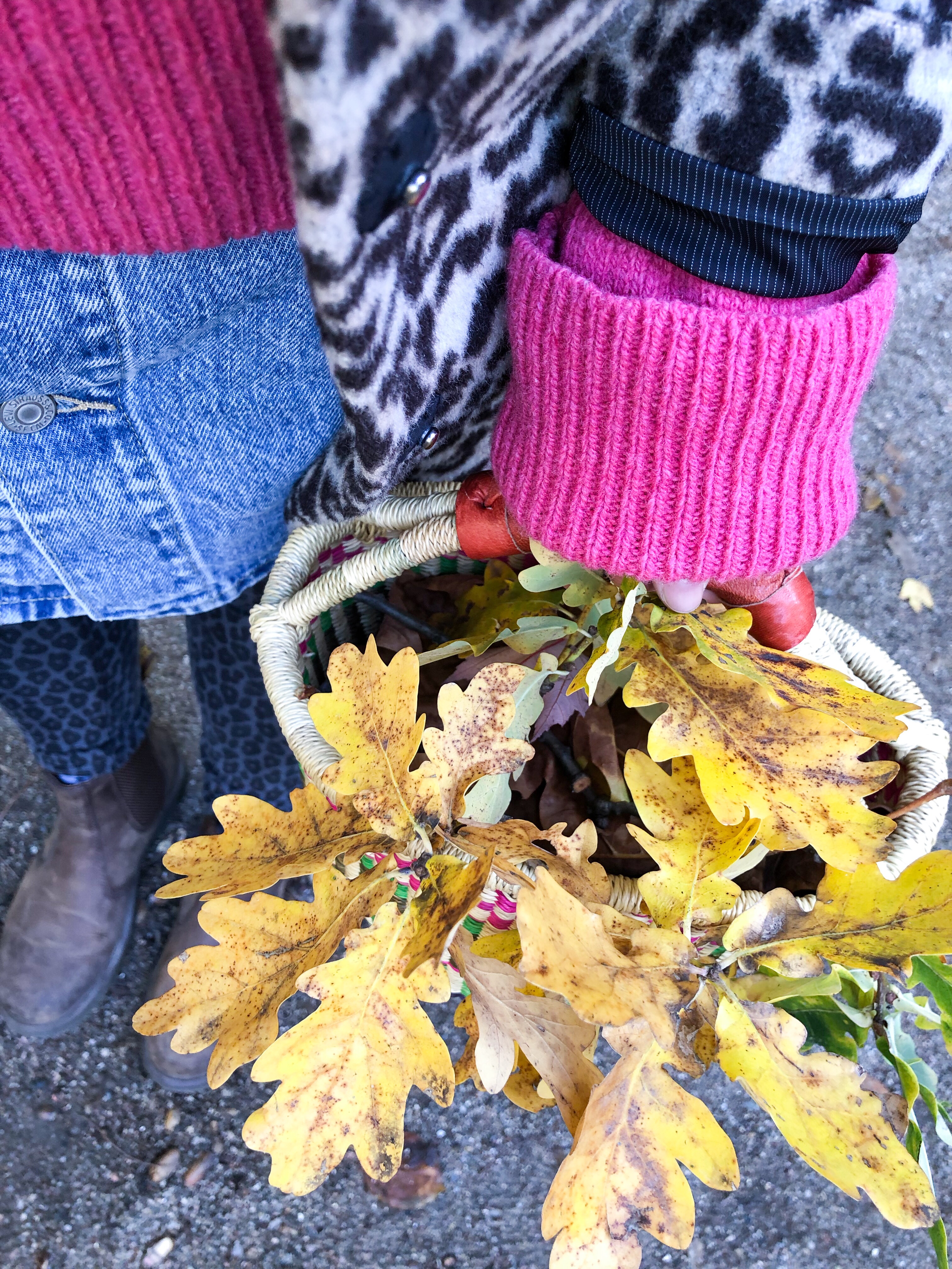 PinkepankStyle - Stillfreundliches Herbst Outfit mit Wollpullover und Leo-Mantel
