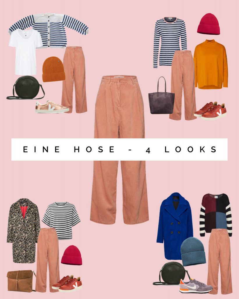 Eine Hose - 4 Looks