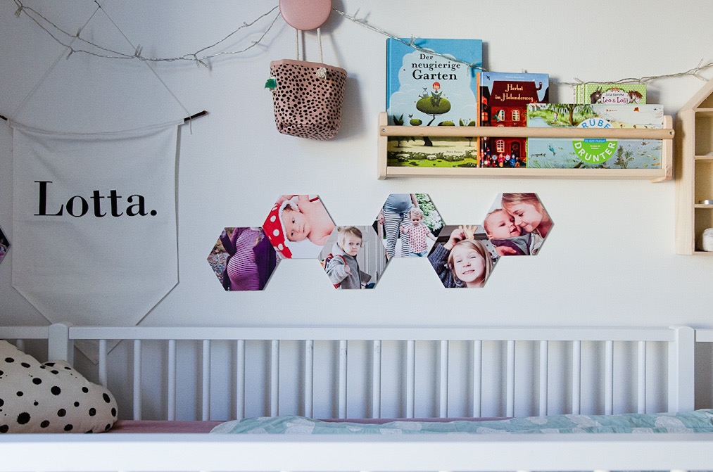 Was Fotos mit mir machen und eine "Das bin ich Wand" im Kinderzimmer