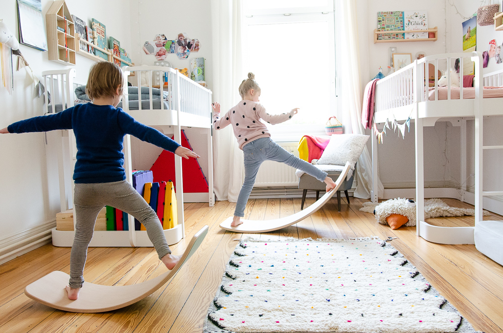 Das Wobbel Board wirklich ein Must Have furs Kinderzimmer Pinkepank