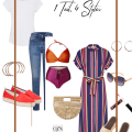 Fair Fashion Sommer Outfit mit Streifenkleid von Armedangels - 1 Teil, 4 Styles