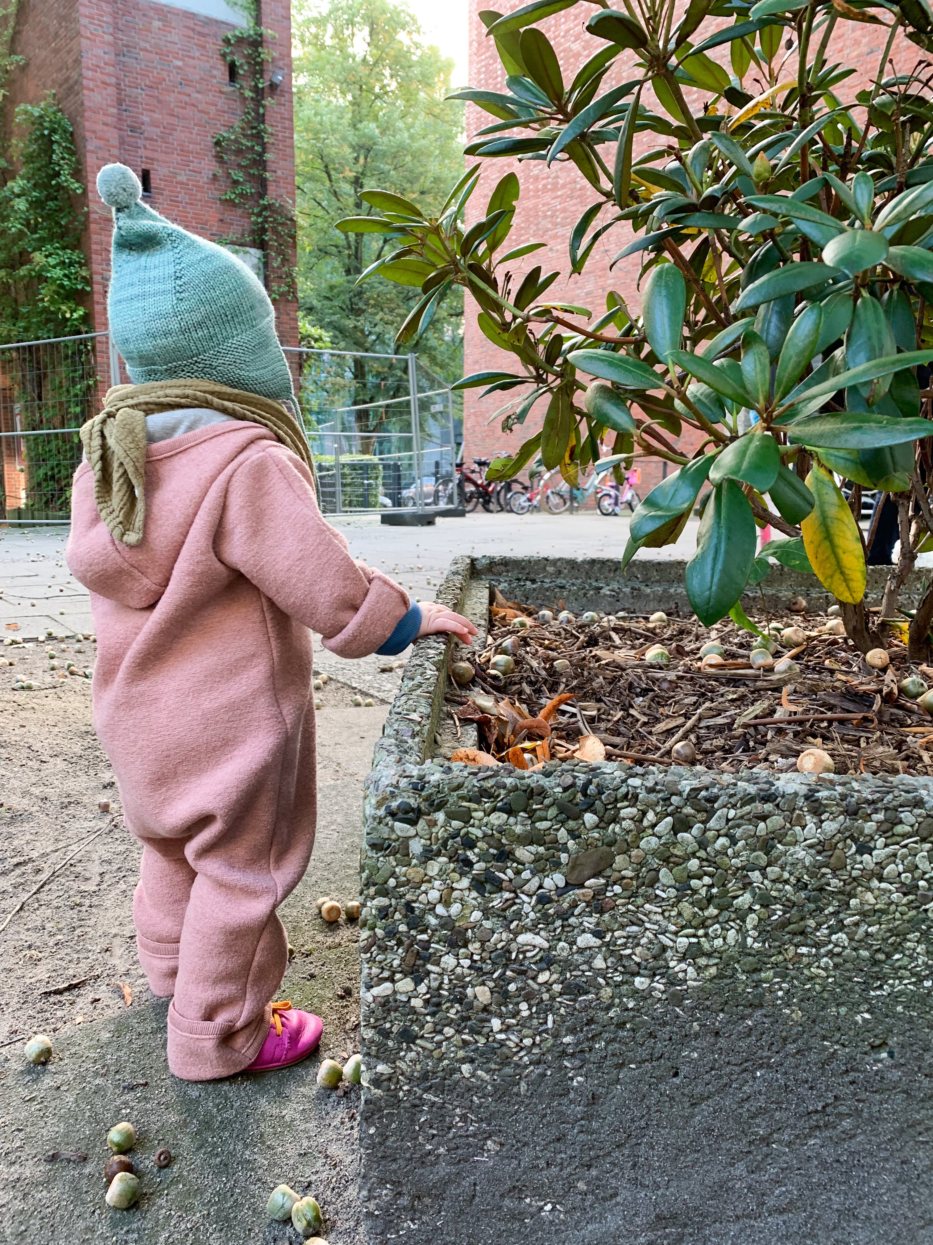 Herbst-Look für (Klein)Kinder mit disana Walk-Overall