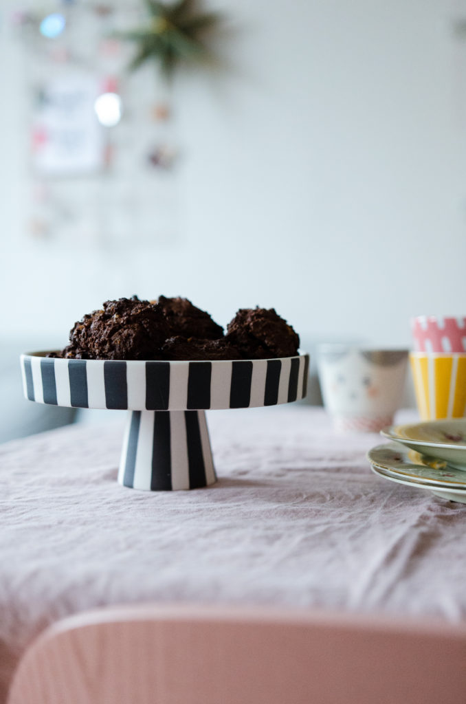 Salted Caramel Fudge Chocolate Cookies Rezept