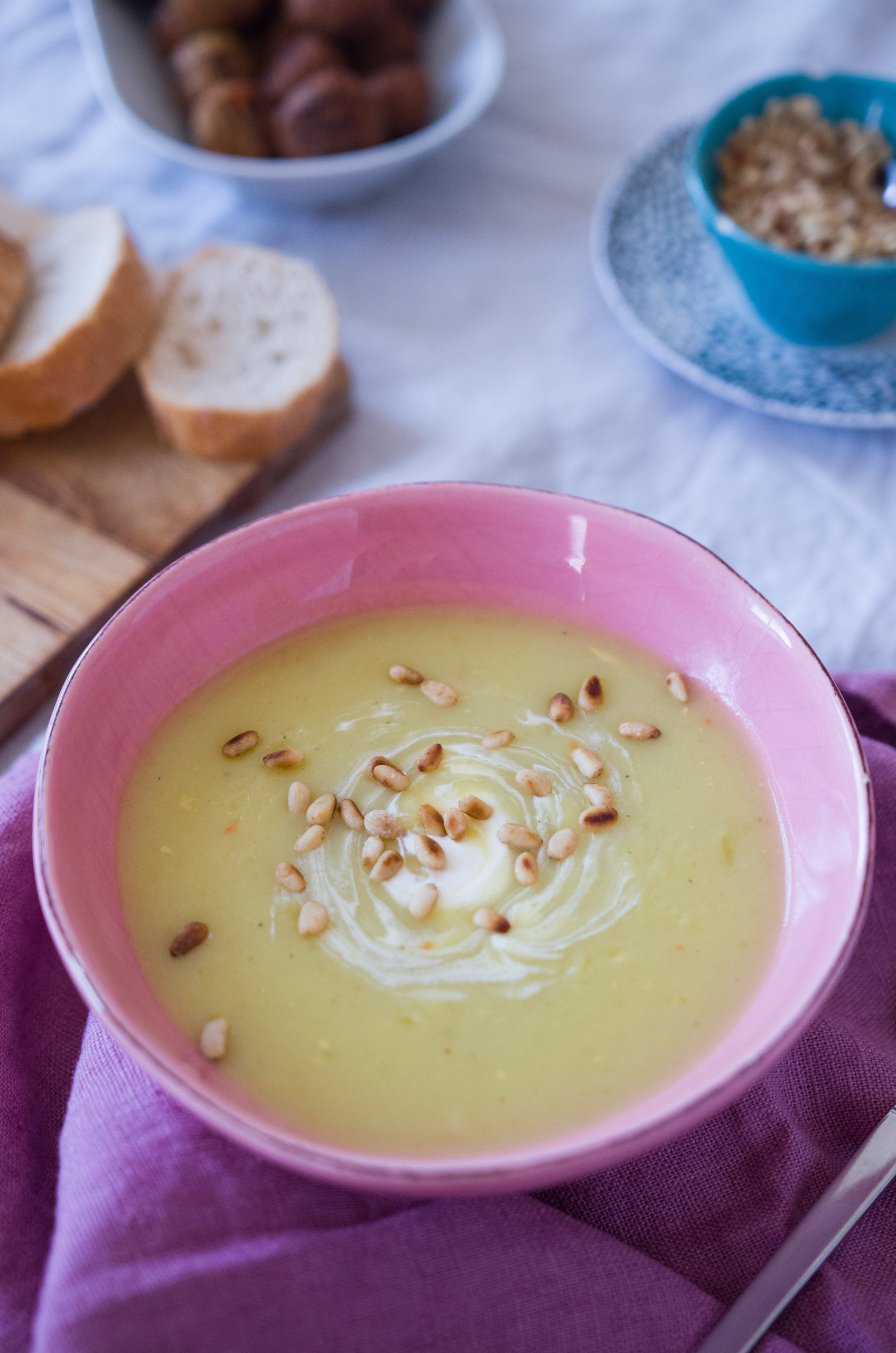 Kartoffelsuppe mit Kokosmilch - Pinkepank