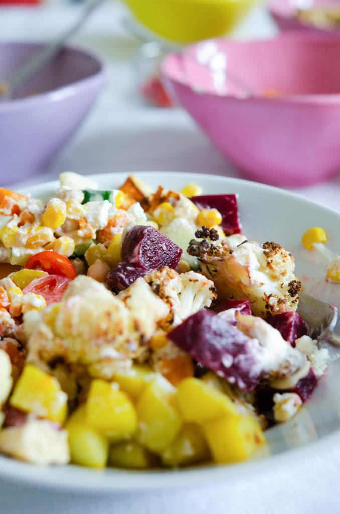 Perfekt für Familien - die "Jeder isst, was er mag Bowl"