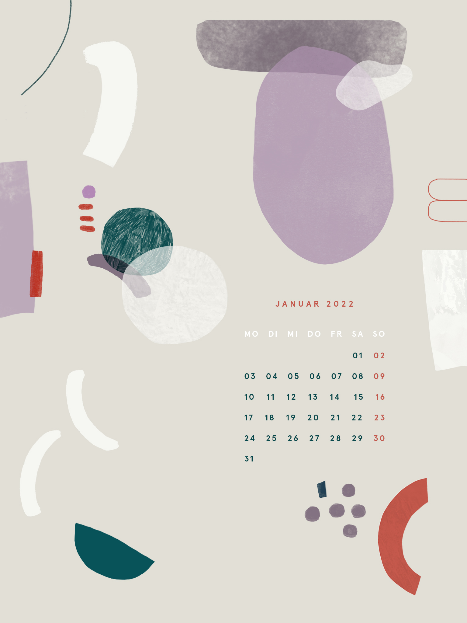 Free Desktop Wallpaper Januar 2022