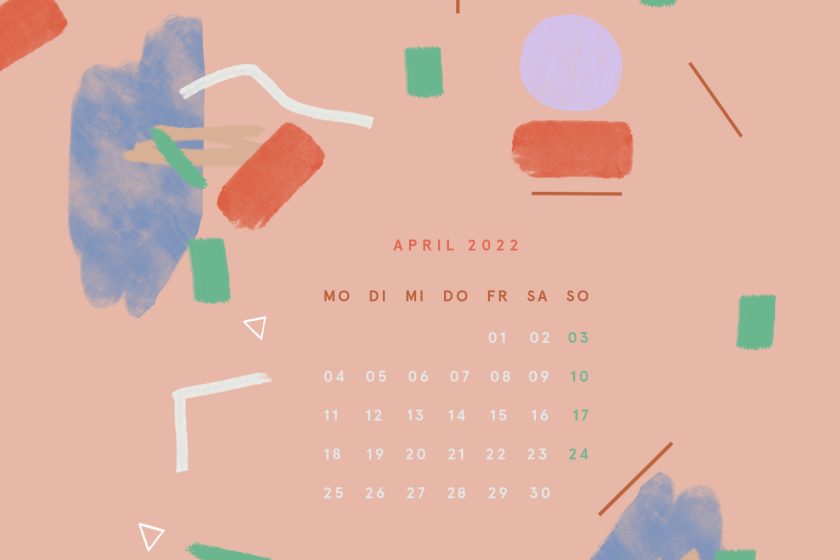 Free Desktop Wallpaper April 2022